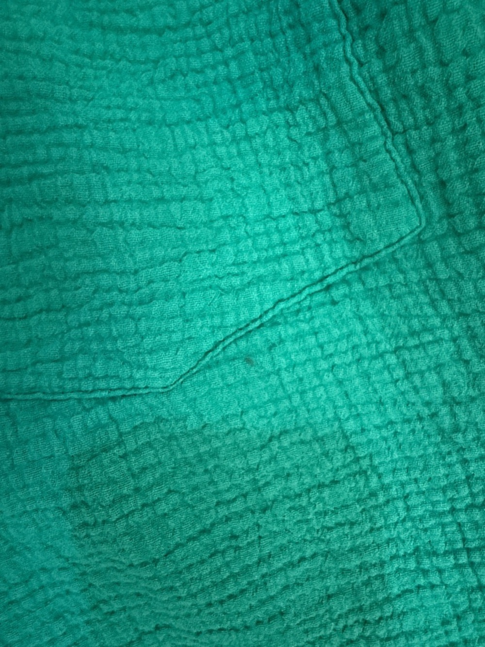 We The Free Teal Button-Up Gauze Shirt - Picture 6 of 16